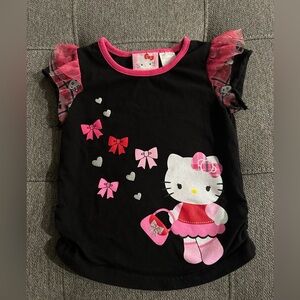 Hello Kitty Sanrio Girls Shirt- Size 3T